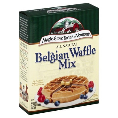 Maple Grove Mix Waffle Belgian Pack Of 3