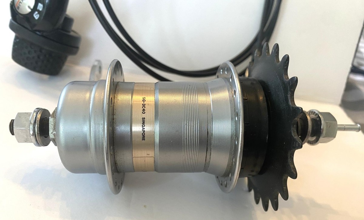 SHIMANO SG-3C40 Nexus Internal Gear 3 Speed Coaster Hub Kit 36 SHIMANO SG-3C40 Nexus Internal Gear 3 Speed Coaster Hub Kit 36
