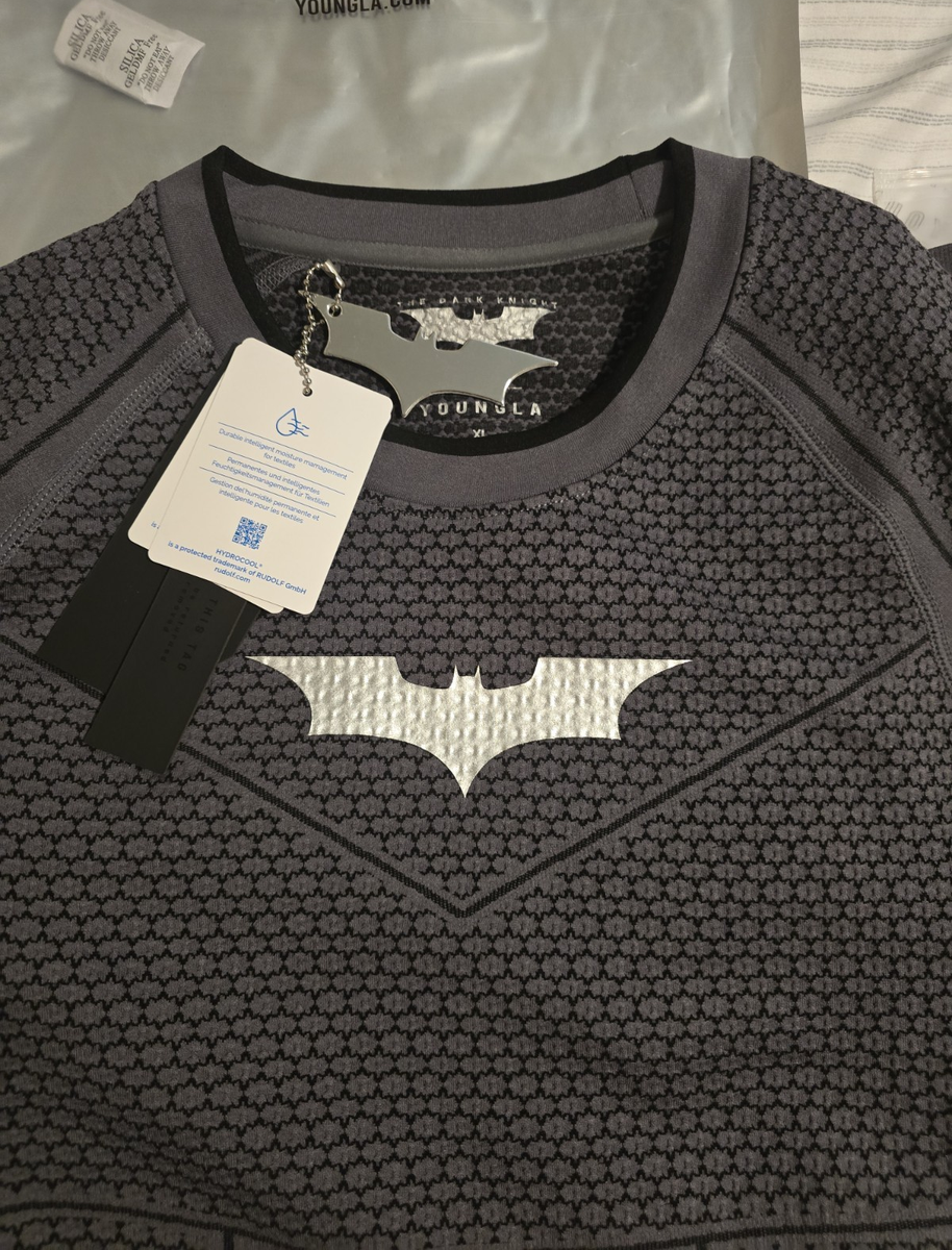 YoungLA x Batman Compression Tee YOUNGLA Batman Compression Shirt