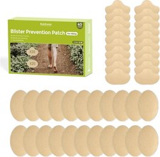 Bukihome Upgraded Foam Moleskin Adhesive Pads for Feet - Moleskin for Blisters