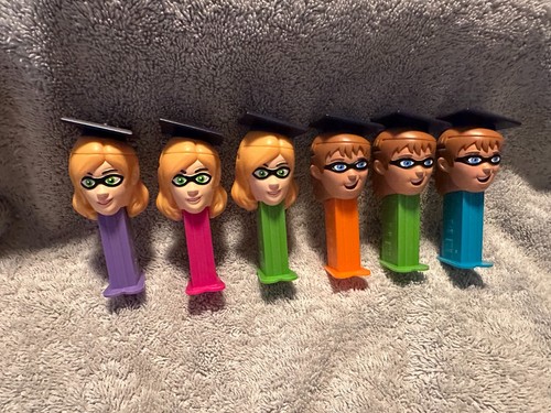 Set of 6 Smart Vitamin Pez Boys and Girls Retired