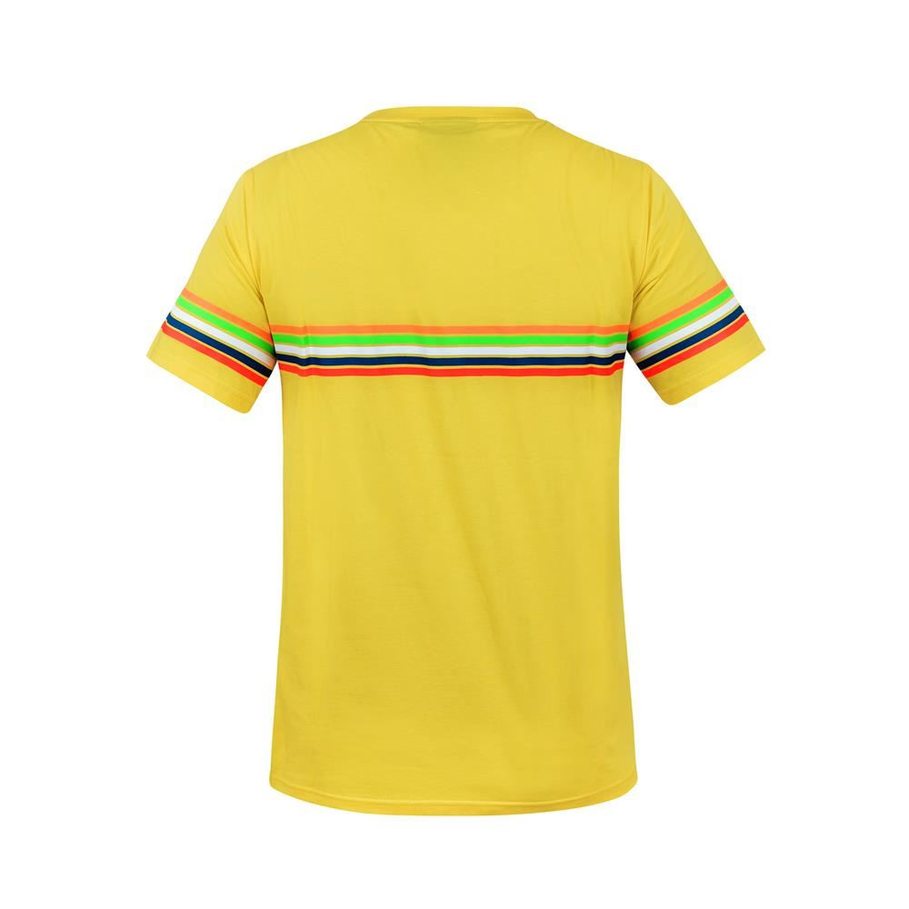 Valentino Rossi MotoGP T-Shirt Men's Yellow The Doctor Top - New thumbnail 3