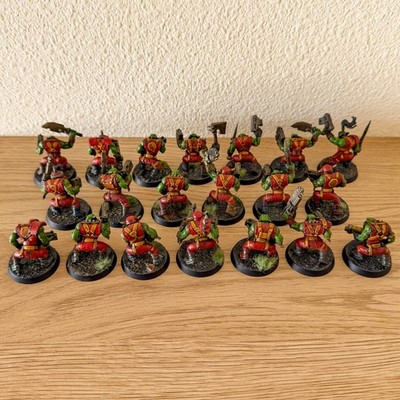 Warhammer 40k Orks - Painted Boyz Lot of 20 - Item 456-9 | eBay