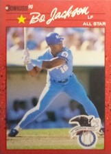 1990 Donruss #650 Bo Jackson - Kansas City Royals
