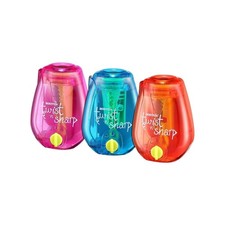 Bostitch Office Twist-N-Sharp Manual Pencil Sharpener, Easy Open Tray, Perfect f