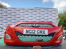 HYUNDAI I20 HATCHBACK 5DR  ACTIVE MK1 (PA) 2012 ELECTRIC RED FRONT BUMPER  MARKS