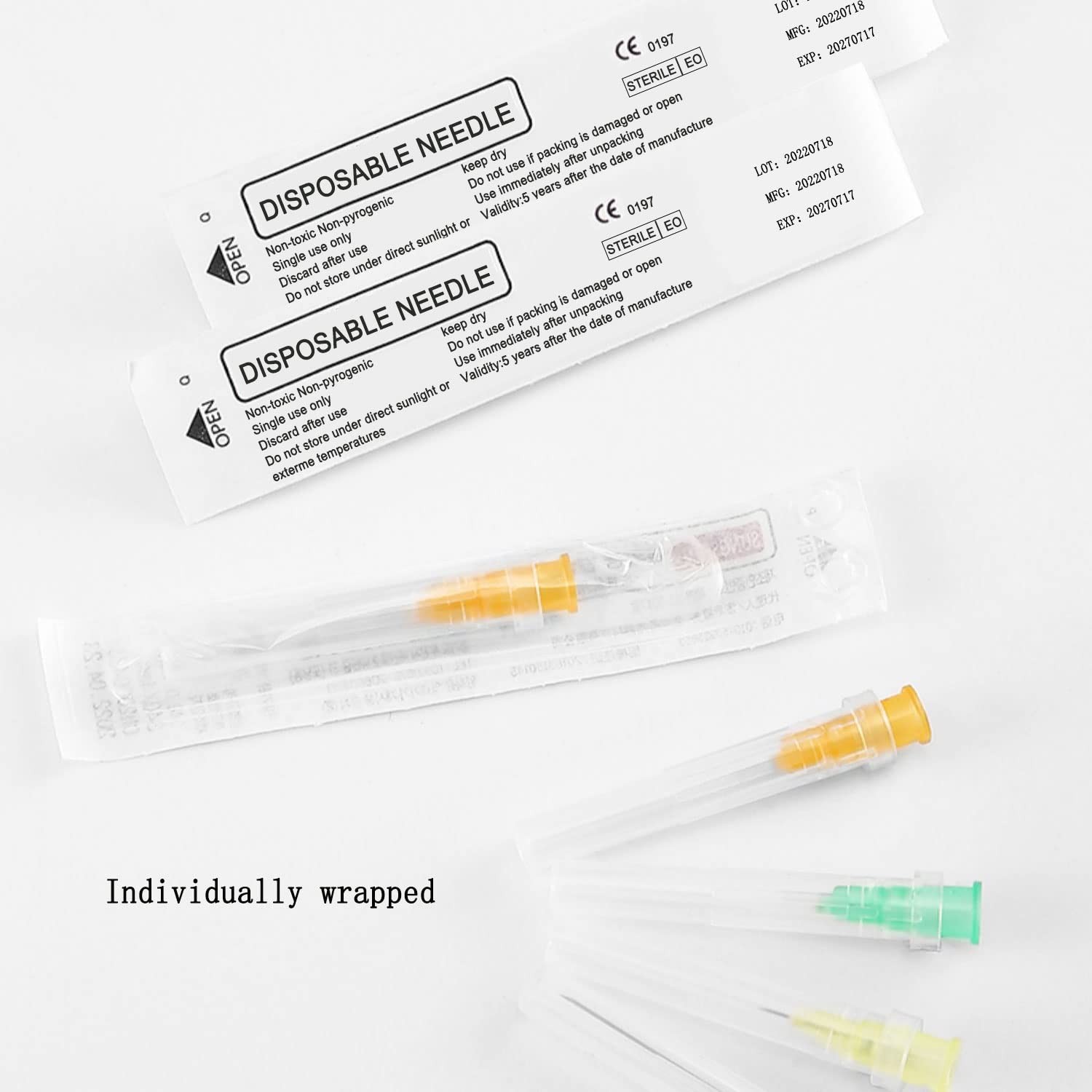 PENACUL 30 Gauge 1/2 Inch 13mm Sterile Disposable 30G-1/2"-13MM 