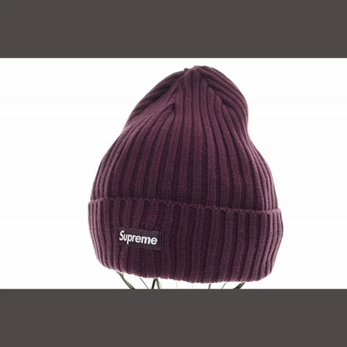 Supreme 23SS BONNET SURTEINT TRICOT CHAPEAU VIOLET A Occasion 69e8d1024a9cb878c96a3f00696e