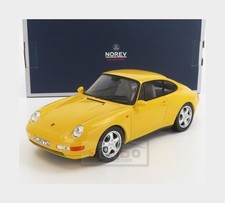 1:18 NOREV Porsche 911 993 Carrera Coupe 1994 Yellow NV187596 MMC