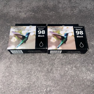 Epson 98 Black Premium Inkjet Cartridge Lot