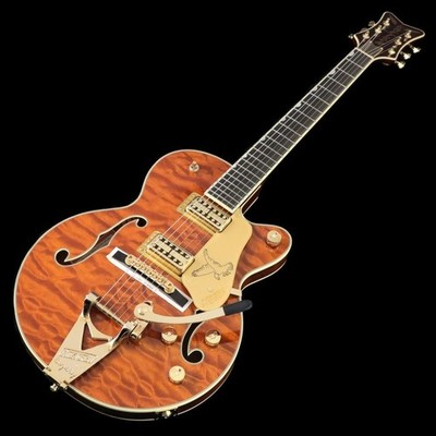 Gretsch / Ltd Falcon Center Block Jr. with Bigsby Quilted Maple Roundup Orange
