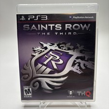 Saints Row The Third (Sony PlayStation 3, PS3) Tested Works Fast Next Day Ship
