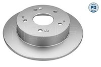 2X Meyle Bremsscheibe 31-15 523 0057/PD FüR Honda