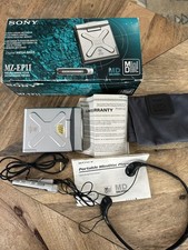 SONY MD Walkman Portable MD Player MZ-EP11 with Remote- Tested/Working