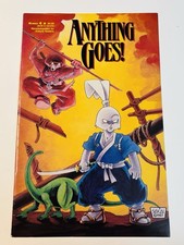 Anything Goes! #6 Usagi Yojimbo Stan Sakai Cvr 1987 Comics Journal Fantagraphics