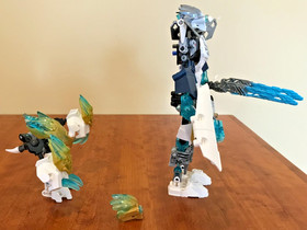 LEGO BIONICLE: 71311 Kopaka and Melum-Unity Set Complete with Instructions