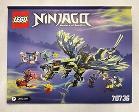 LEGO NINJAGO: Attack of the Morro Dragon (70736) 100% Complete with Manual