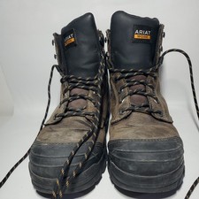 ARIAT Work Steele Toe Waterproof Safety Work Boots Size 11D SKU10034673
