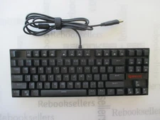 Redragon K552 Mechanical Gaming Keyboard 60% Compact 87 Key Kumara Wired Cherr..