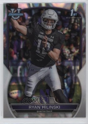2022 Bowman U Chrome Lava Refractor 2/100 Ryan Hilinski #66 1m22