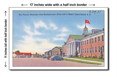 South Carolina 1940s - The tavern -- barracks -- post headquart - 11x17 Poster