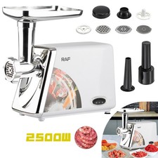 2500W Electric Meat Grinder Mincer Sausage Maker Filler Home Mincing Machine