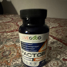 Live Good Factor 4 Formula Men's Prostate Health Support Supplement 60 Capsules