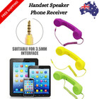 Retro Telephone 3.5mm Jack Handset Speaker Phone Receiver For Android-Iphone