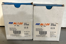 4" Norton Blaze Rapid Strip Extra Coarse Grit 31054 - 2 boxes !! 10 Discs Total