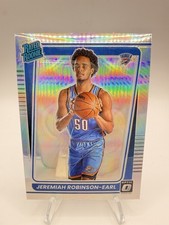 2021-22 Panini Donruss Optic - Rated Rookie Jeremiah Robinson-Earl #170 Prizm RC