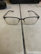 RAY-BAN RB 6344 2861 BLACK SILVER GUNMETAL AUTHENTIC FRAMES EYEGLASSES 54-17 140