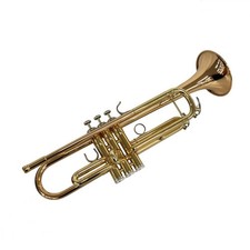YAMAHA YTR-4335GII Bb Trumpet Gold Brass Bell Used with Case, Mouthpiece, Tuner