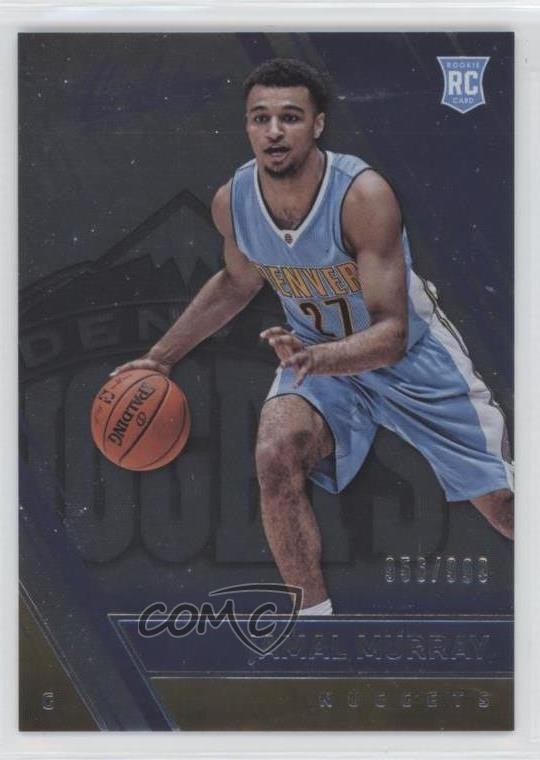 2016-17 Panini Absolute Rookies 956/999 Jamal Murray #166 Rookie RC 00y3