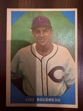 1960 Fleer Baseball Greats - Lou Boudreau #16 Cleveland Indians HOF