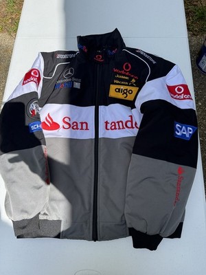 Unisex Adult F1 Racing cket, Benz Jacket ,Ebroidered Cotton Padded  