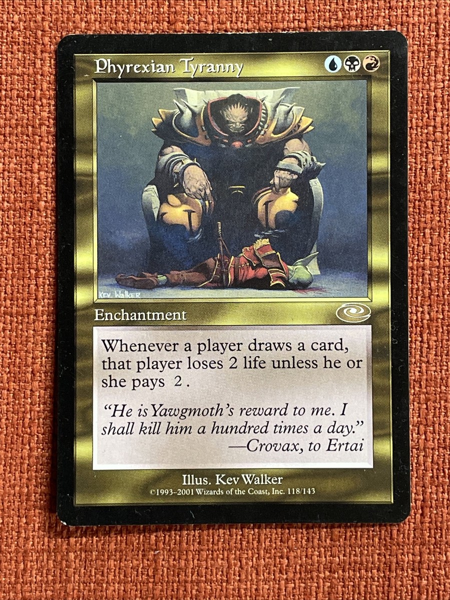 MTG Phyrexian Tyranny Planeshift 118/143 Regular Rare | eBay