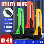Utility Stanley Knife with Blades Blade Retractable Heavy Duty Box Cutter AU