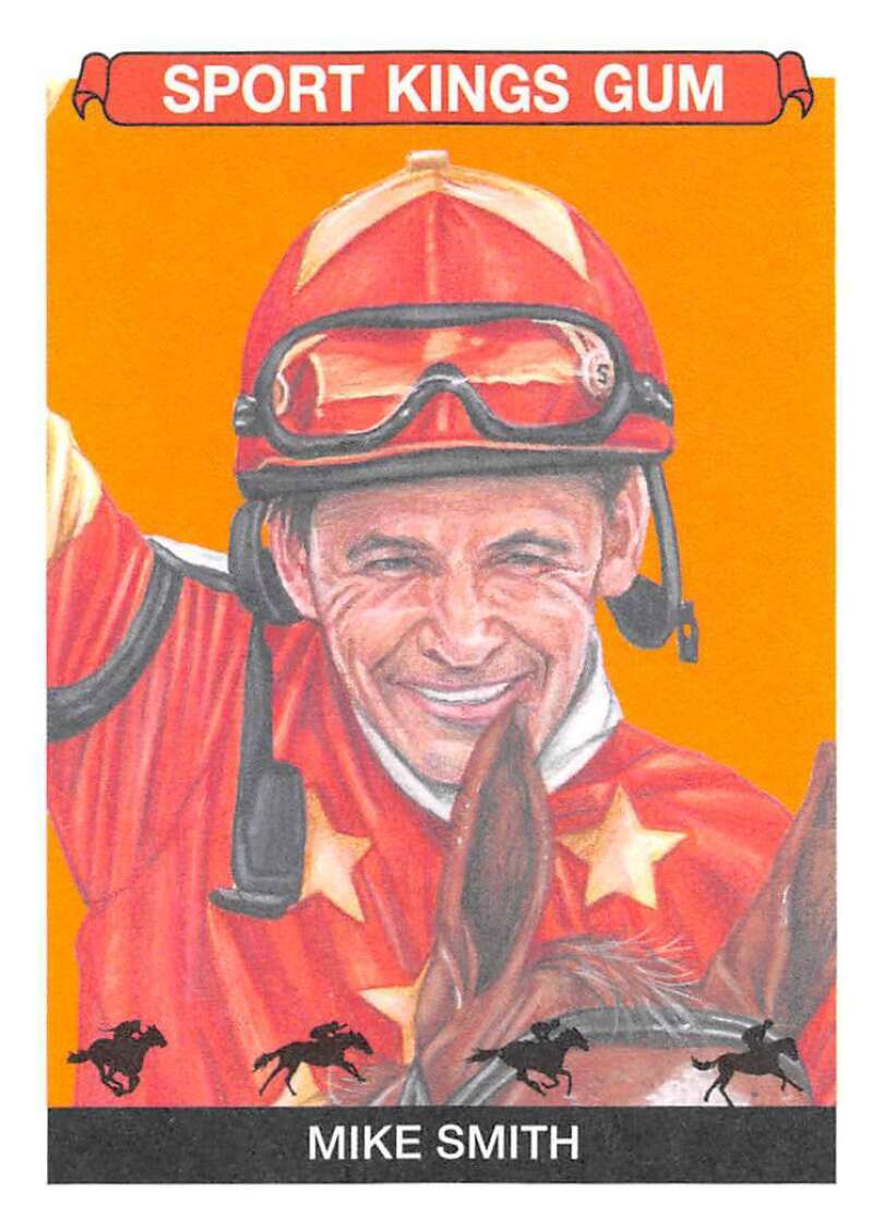MIKE SMITH 2021 SPORTKINGS VOLUME 2 RETAIL BASE #66 HORSE RACING ID:27301