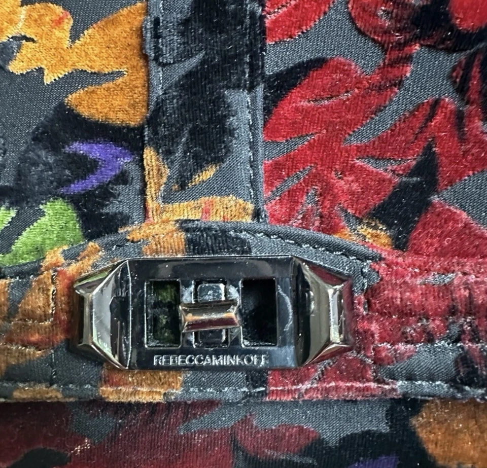 Bandolera de terciopelo floral Rebecca Minkoff Love ¡¡¡¡¡¡¡¡¡¡¡¡¡¡¡¡¡¡¡¡¡¡¡¡¡! Foto 3 de 4