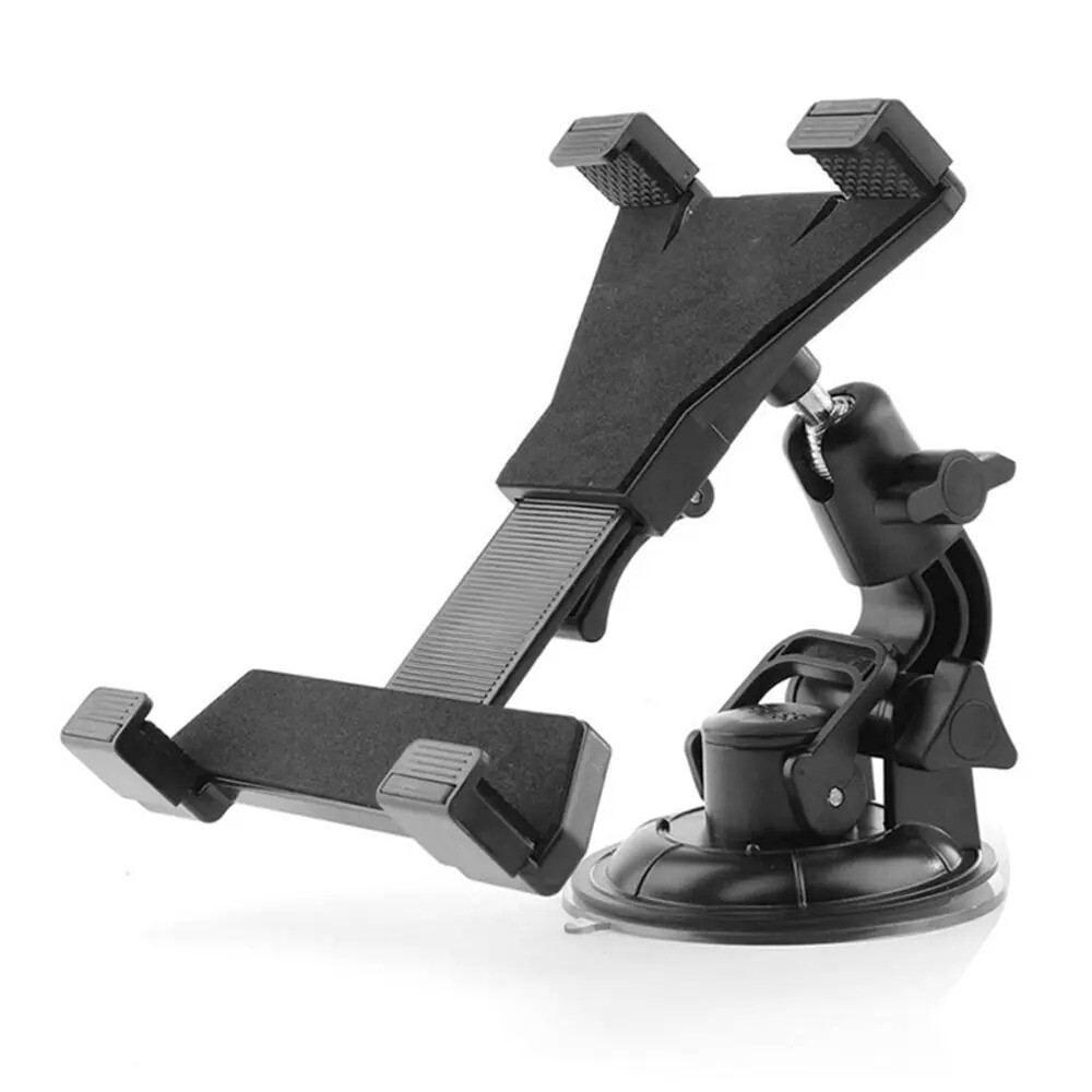 Tablet Car Holder Stand For 7 to 11 Inch Tablet Windshield Dashboard Mount Black-image