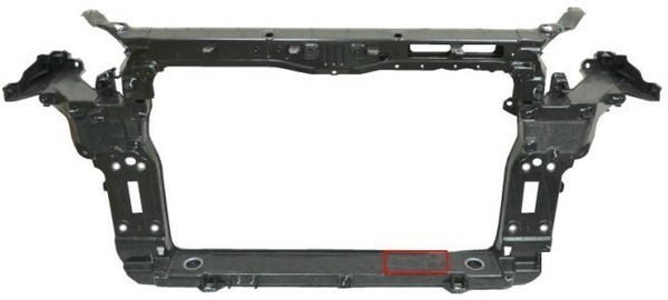 Skelett Vorderseite Vorne FüR Hyundai Santafe 2012 Al Benzin OEM-image