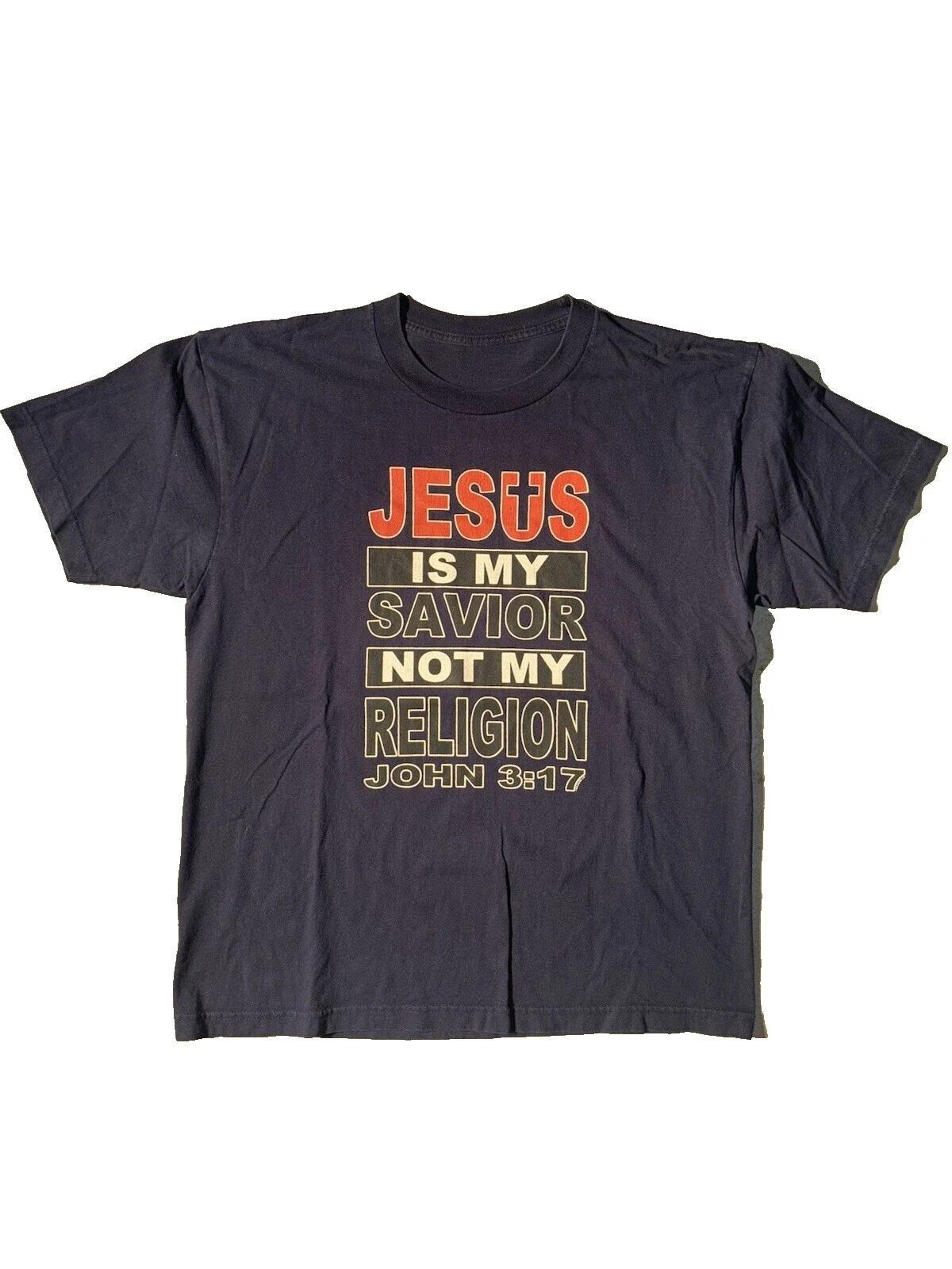 Religion camisetas de algodón para hombres