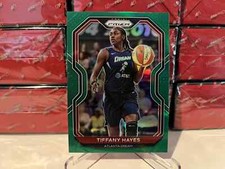 2021 WNBA Panini Prizm Tiffany Hayes #87 Green Prizm Insert Card