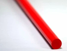 1" x 24" HDPE Plastic Rods