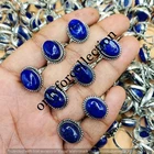 Lapis Lazuli Gemstone 925 Sterling Silver Plated Wholesale Lot Rings Jewelry