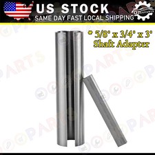 5/8" to 3/4" with Step Key Gas Engine Pulley Crank Shaft Sleeve Adapter Predator