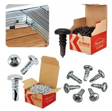 SELF DRILLING Silver BLACK TEX TEK METAL FIXING DRYWALL SCREWS PAN HEAD