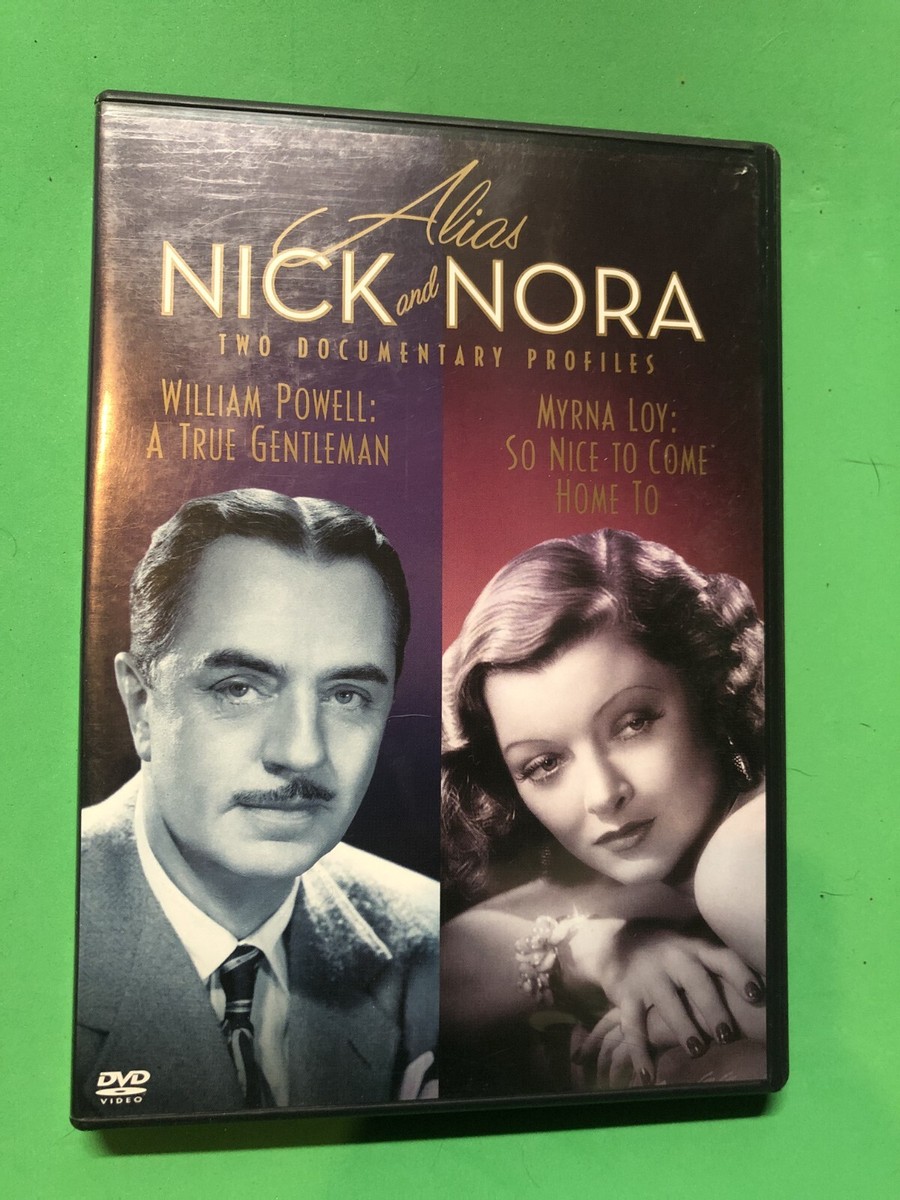 ALIAS NICK AND NORA DVD WILLIAM POWELL MYRNA LOW