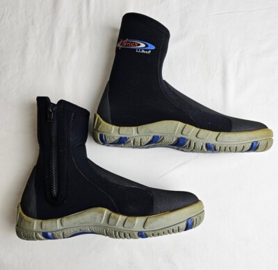 L.L. Bean Vortex Neoprene Wetsuit Black Gray , Side-Zip  display picture 2