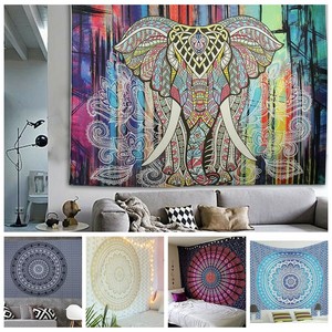 Wall Mandala Tapestry Indian Hanging Hippie Decor Ombre Bohemian